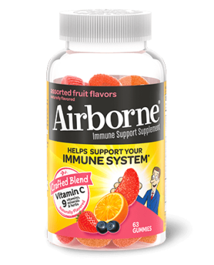Assorted Fruit Flavored Immune Support Gummies
